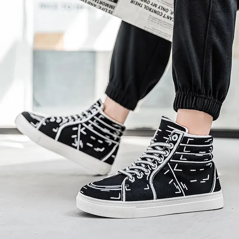 Men’s High-Top Sneakers – Lightweight & Breathable for men