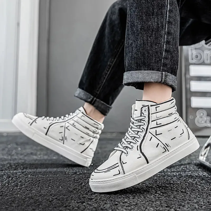 Men’s High-Top Sneakers – Lightweight & Breathable for men