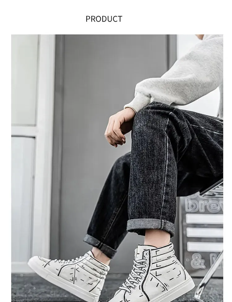 Men’s High-Top Sneakers – Lightweight & Breathable for men