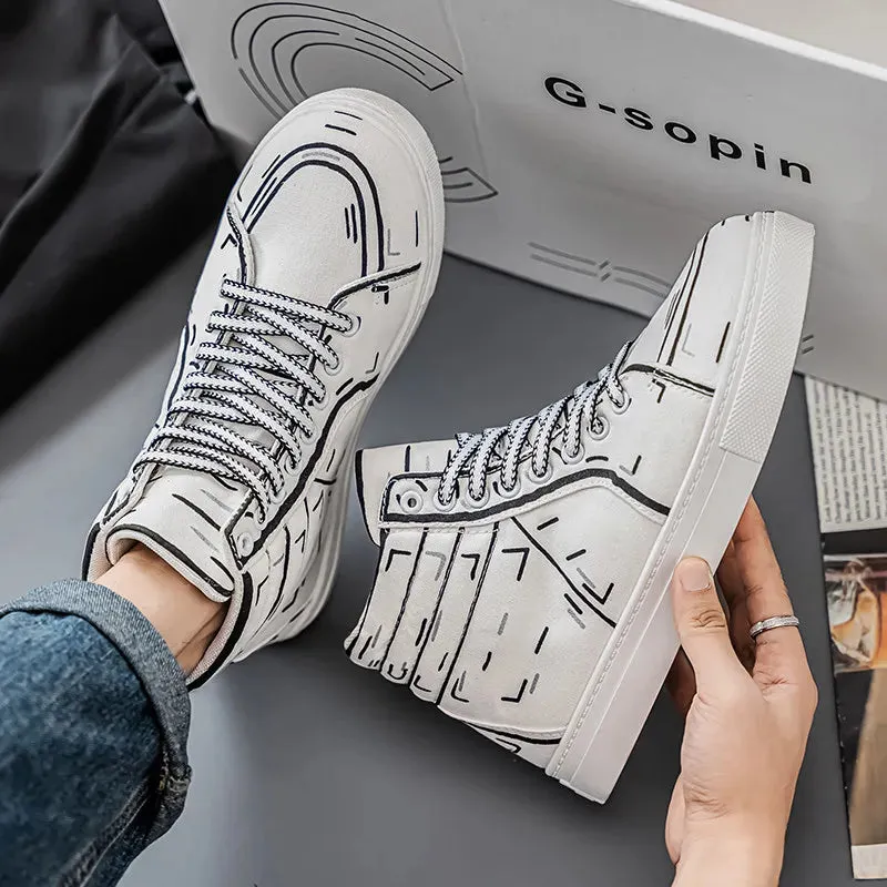 Men’s High-Top Sneakers – Lightweight & Breathable for men