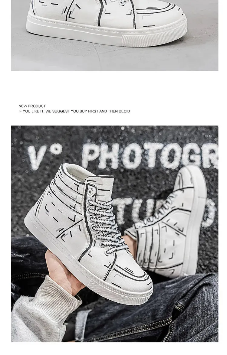 Men’s High-Top Sneakers – Lightweight & Breathable for men