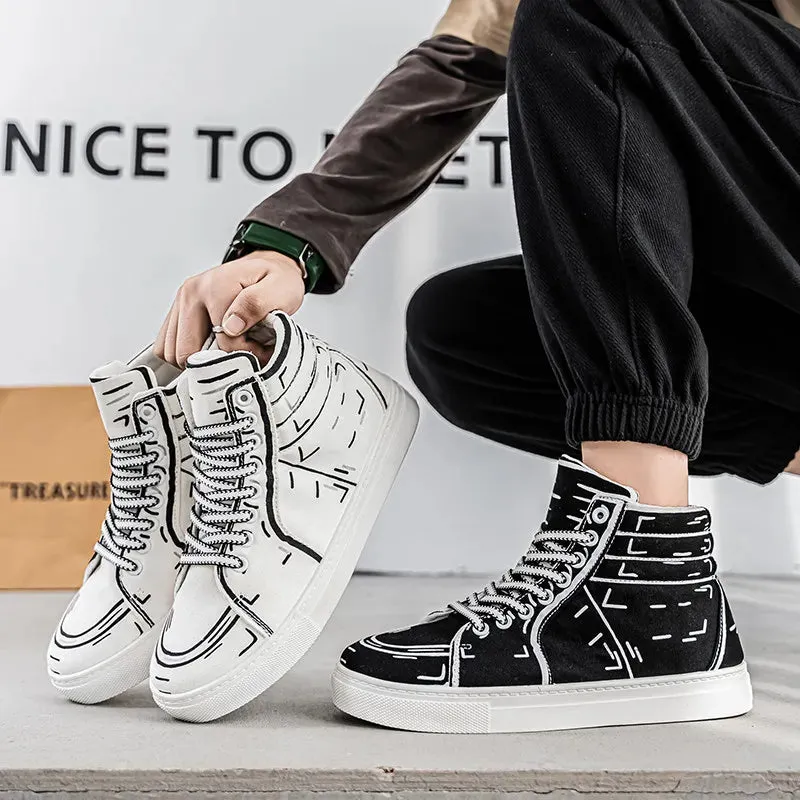 Men’s High-Top Sneakers – Lightweight & Breathable for men