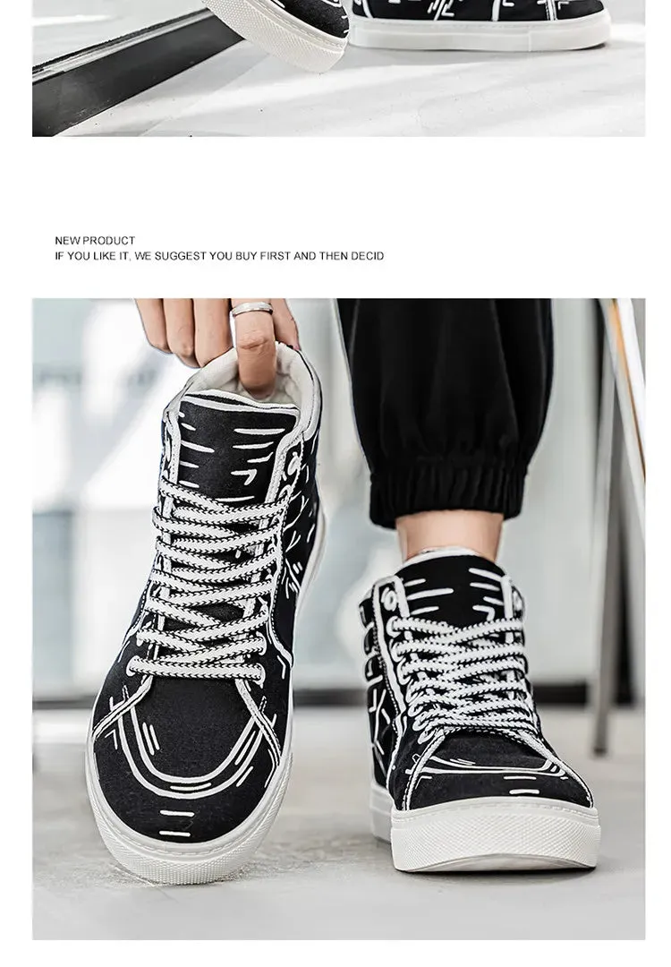 Men’s High-Top Sneakers – Lightweight & Breathable for men