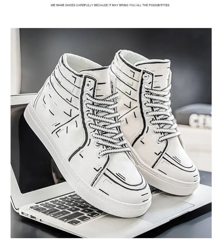 Men’s High-Top Sneakers – Lightweight & Breathable for men