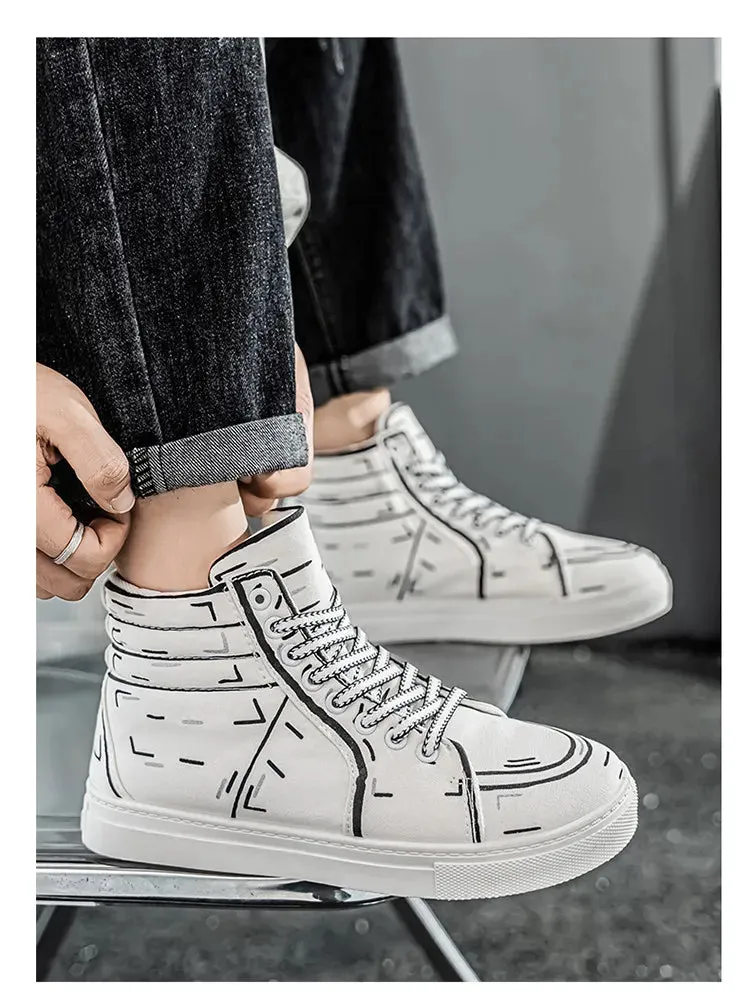 Men’s High-Top Sneakers – Lightweight & Breathable for men