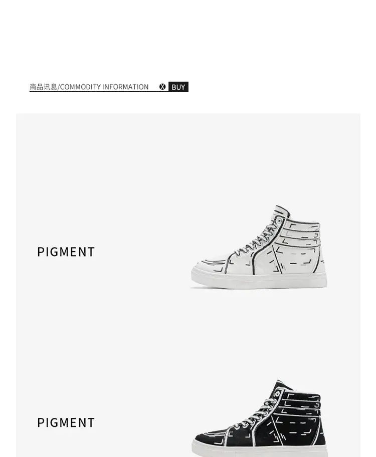 Men’s High-Top Sneakers – Lightweight & Breathable for men