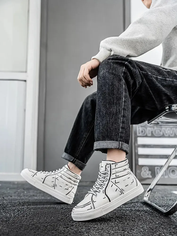 Men’s High-Top Sneakers – Lightweight & Breathable for men