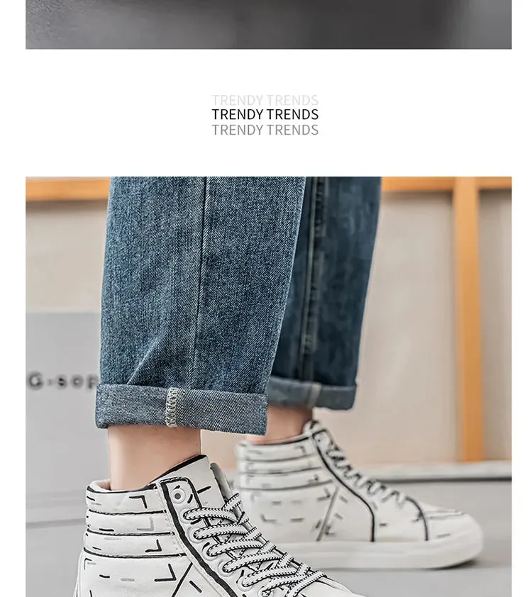 Men’s High-Top Sneakers – Lightweight & Breathable for men