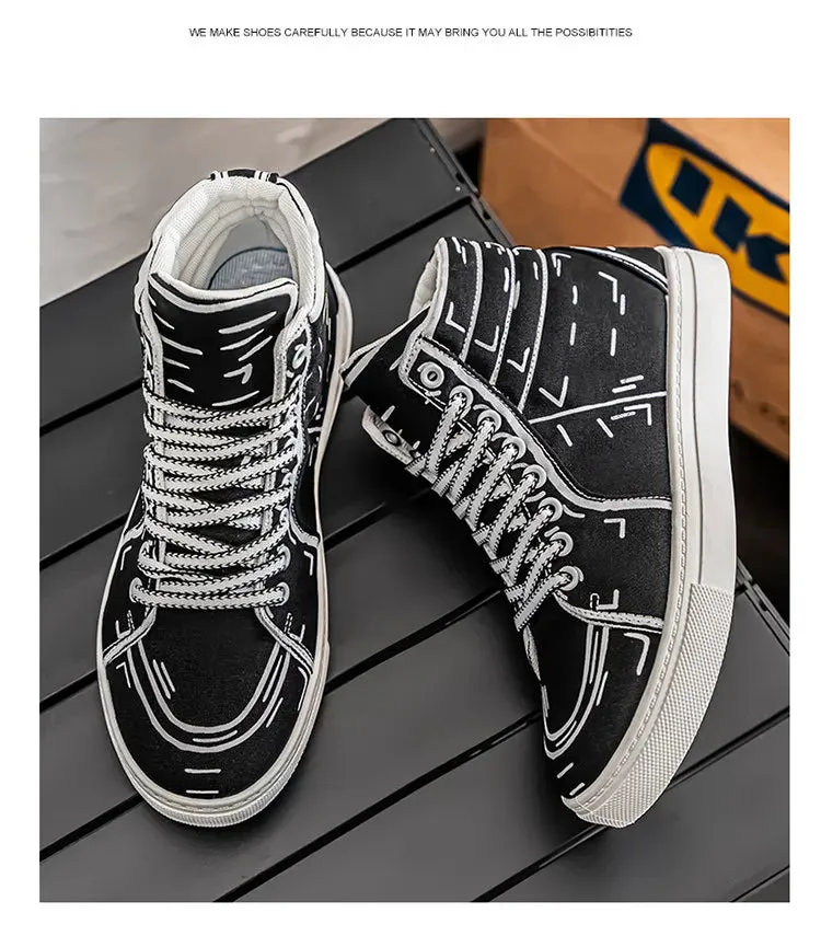 Men’s High-Top Sneakers – Lightweight & Breathable for men