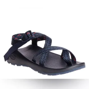 MEN'S Size 9 Z/2 ADJUSTABLE STRAP‎ CLASSIC SANDAL. Color: blue and black.