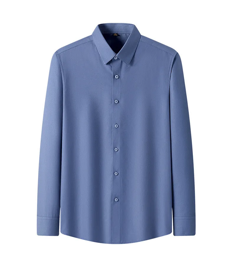 Men's Waterproof Business Shirt | Premium Stain-Resistant Collection