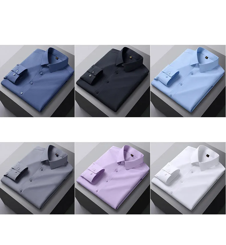 Men's Waterproof Business Shirt | Premium Stain-Resistant Collection