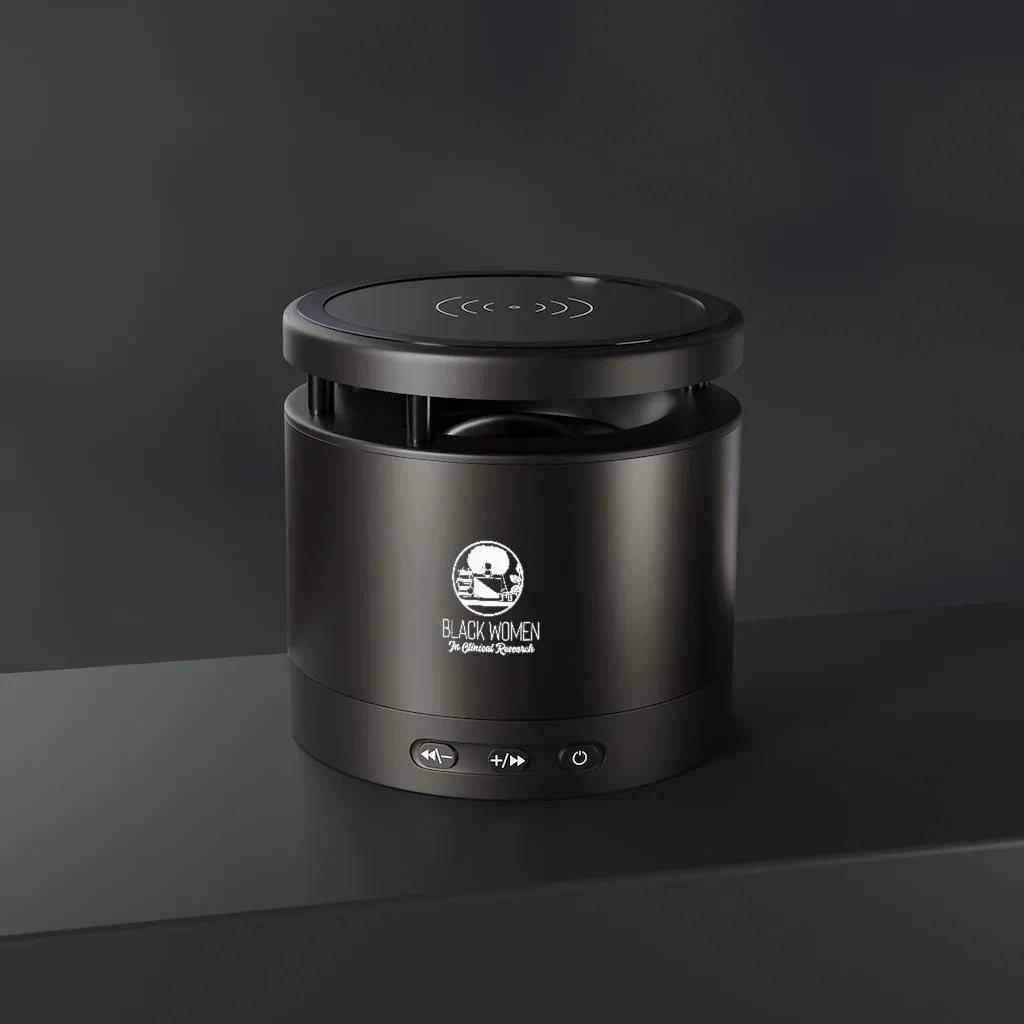 Metal Bluetooth Speaker and Wireless Charging Pad
