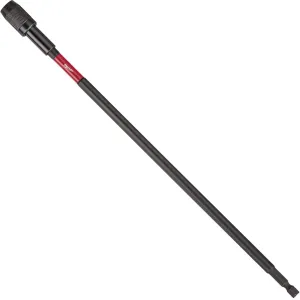 Milwaukee Locking Bit Holder 305mm Shockwave Impact Duty 1/4" Hex Shank