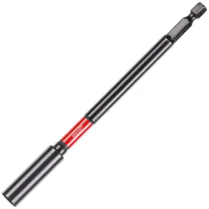 Milwaukee Magnetic Bit Holder 152mm Shockwave Impact Duty 1/4" Hex Shank
