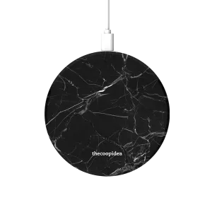 MOON - Marble Black Wireless Charging Pad