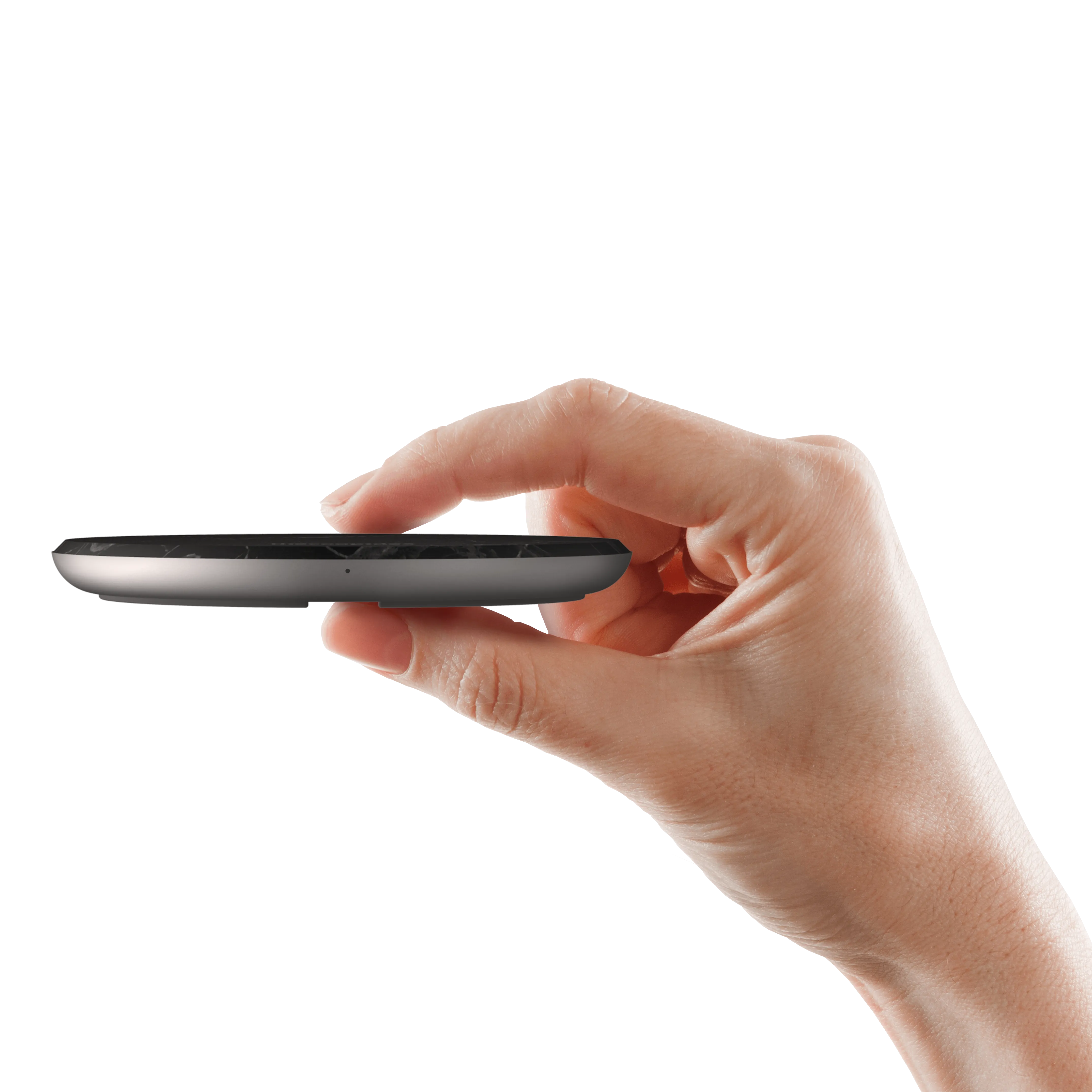 MOON - Marble White Wireless Charging Pad