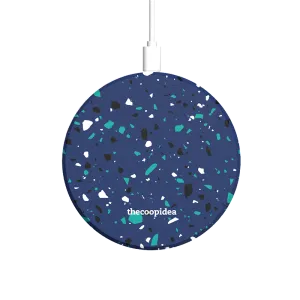 MOON - Terrazzo Navy Wireless Charging Pad