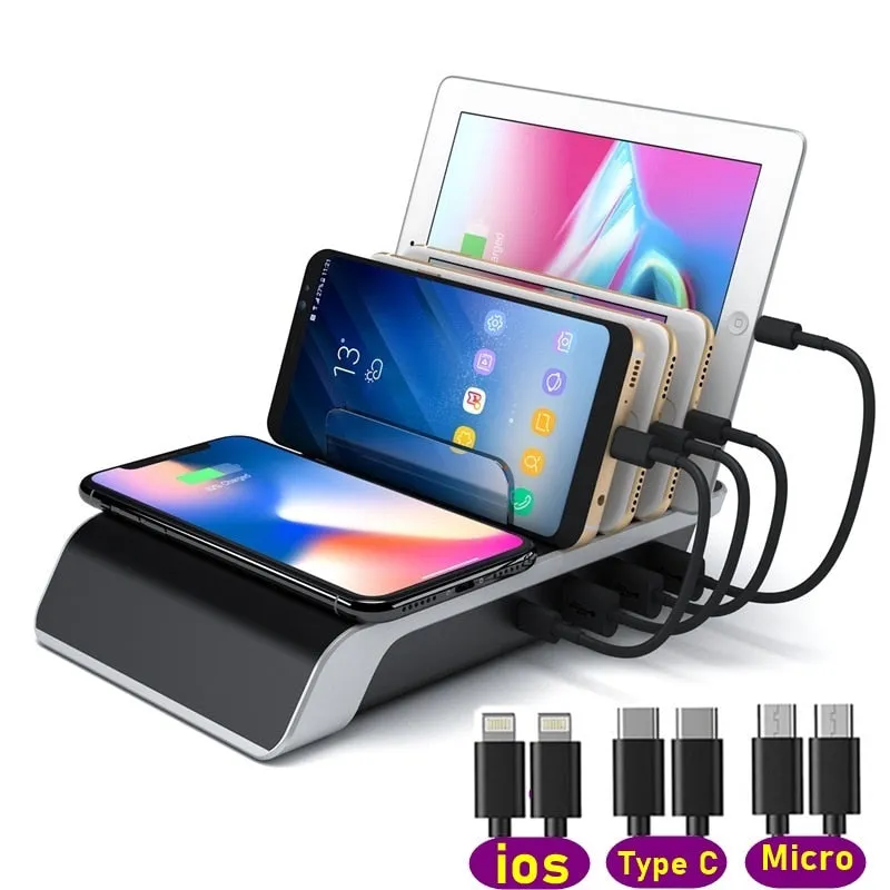 Multi Devices USB Charger Dock Compatible