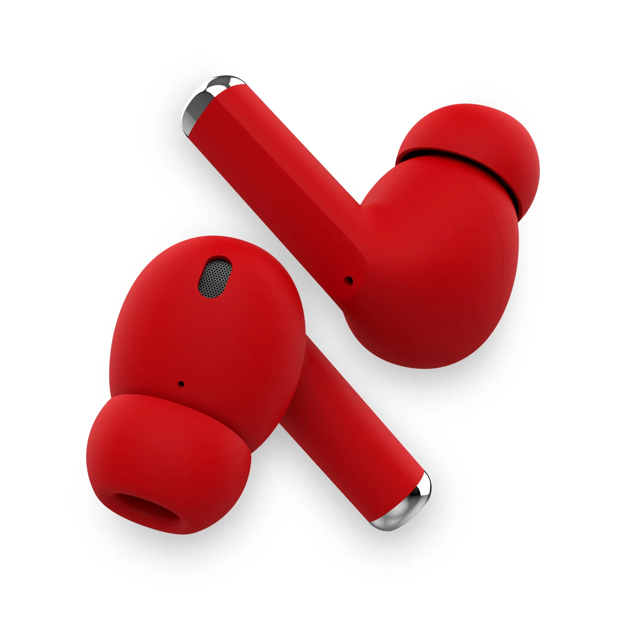 Naztech Xpods PRO True Wireless Earbuds with Wireless Charging Case - Red