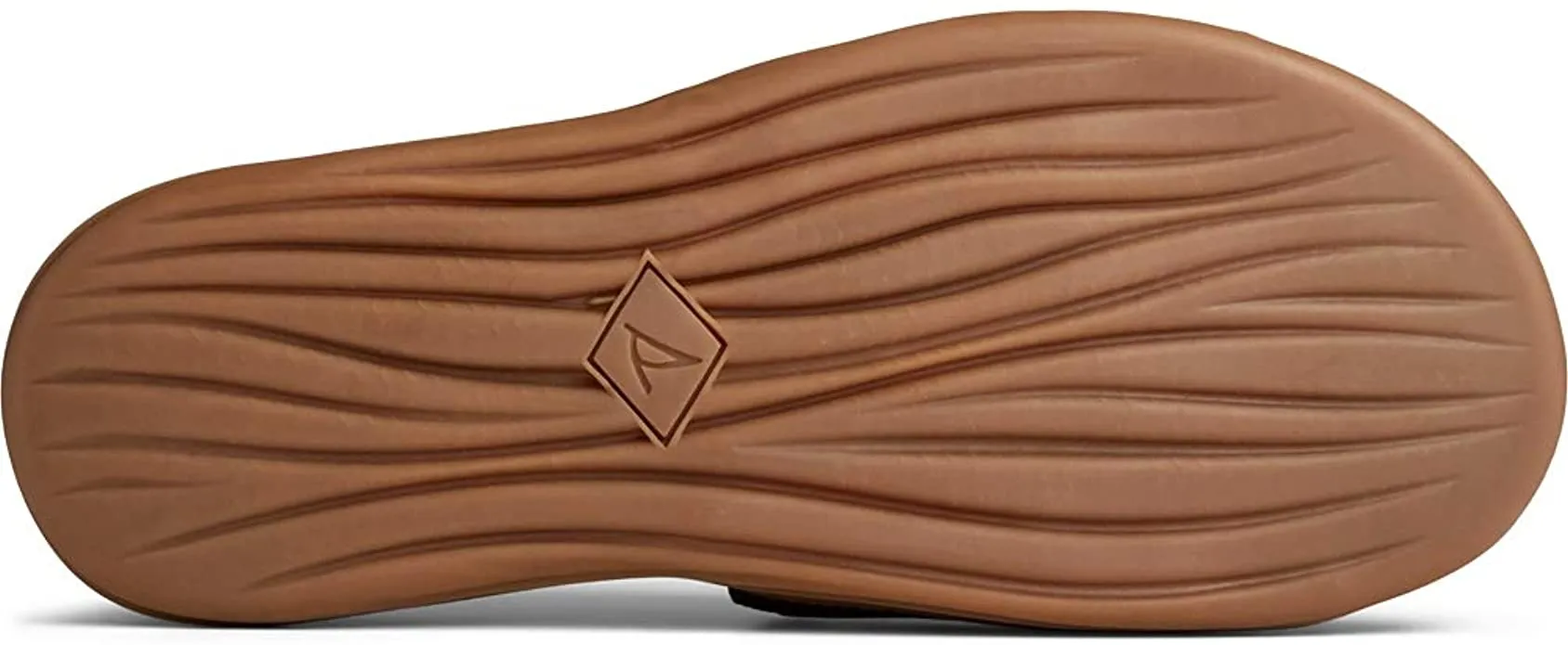 New in box! Sperry Men's Regatta Leather Slide Sandal, Brown, Sz 9! Retails $87 