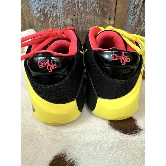 Nike Zoom Freak 1 &quot;Soul Glo&quot; Black Red Yellow BQ5422-003 Shoes Men's Size 8.5