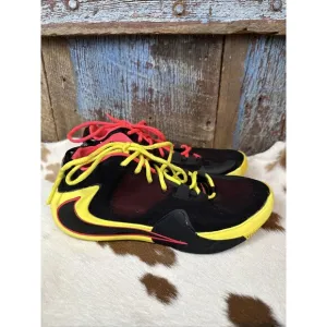 Nike Zoom Freak 1 &quot;Soul Glo&quot; Black Red Yellow BQ5422-003 Shoes Men's Size 8.5