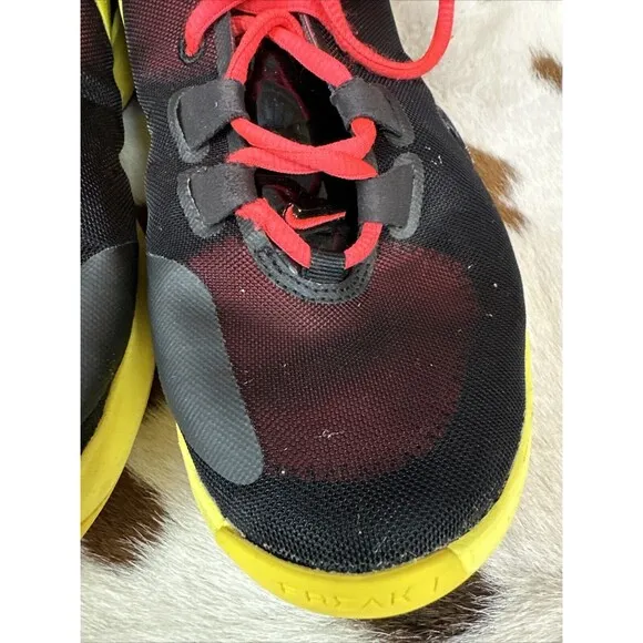 Nike Zoom Freak 1 &quot;Soul Glo&quot; Black Red Yellow BQ5422-003 Shoes Men's Size 8.5