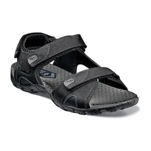 Nunn Bush Men's Rio Bravo Fisherman Sandal, Black, Size 7, NIB