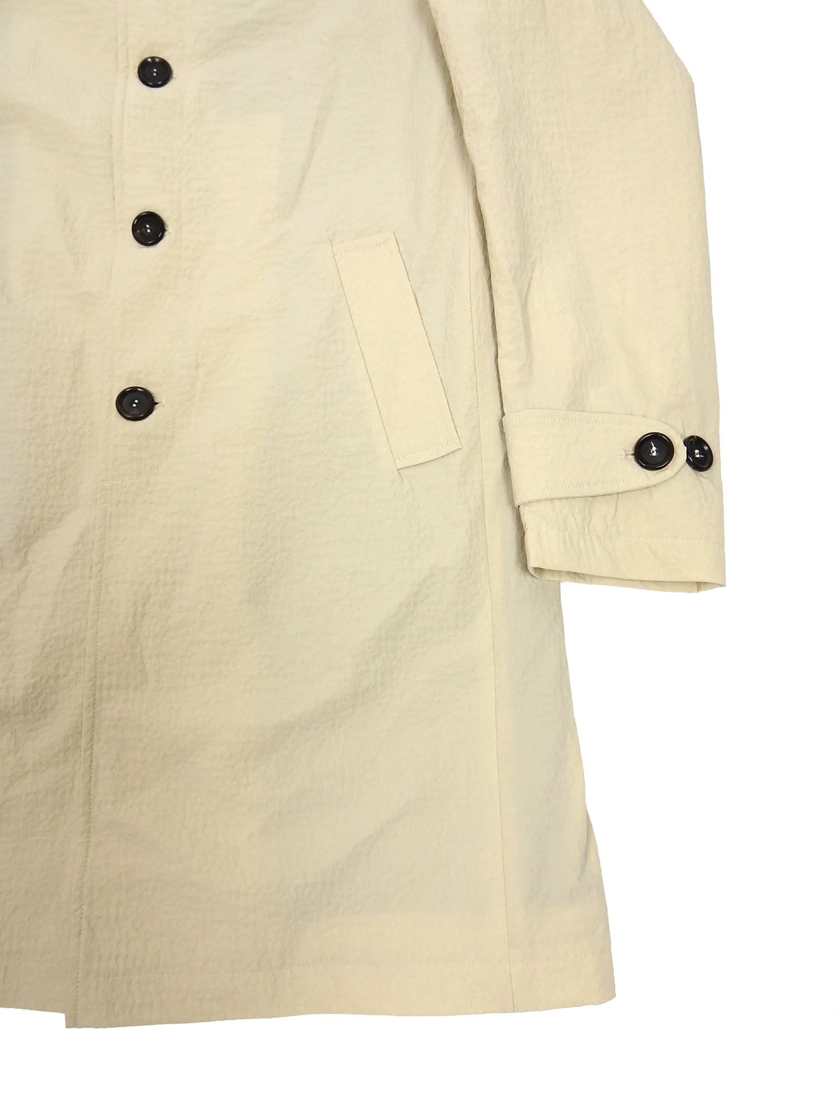 Oliver Spencer Water Resistant Grandpa Coat Size 40