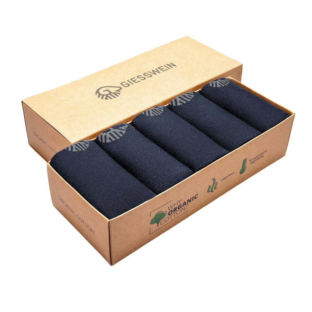 Organic Comfort Socks (5-pack)