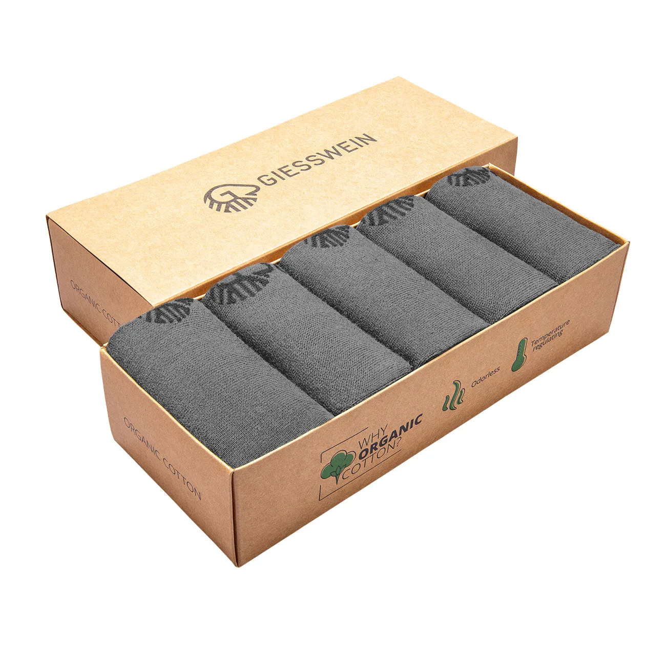 Organic Comfort Socks (5-pack)