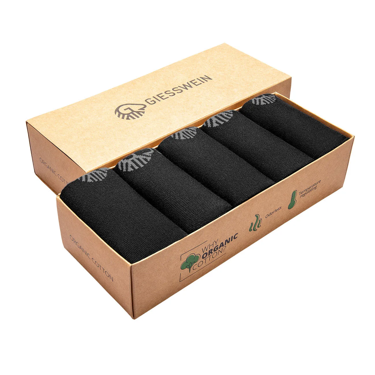 Organic Comfort Socks (5-pack)