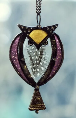 Owl necklace