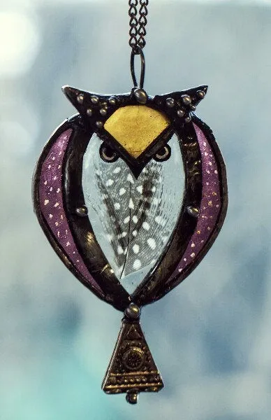 Owl necklace