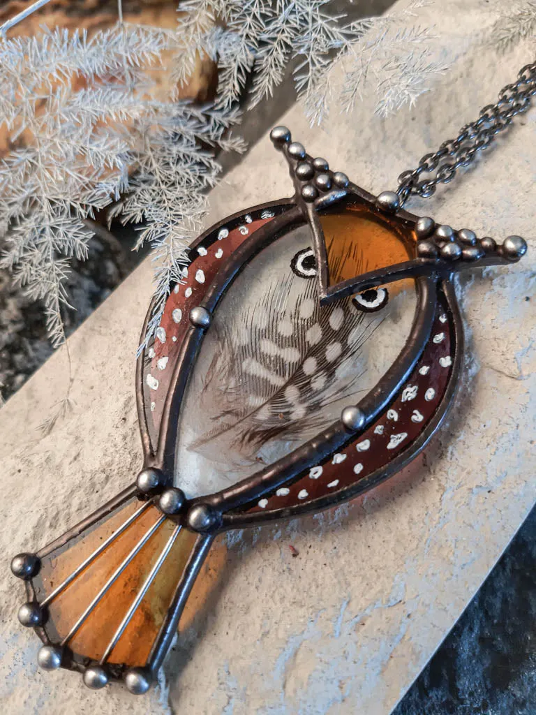 Owl necklace