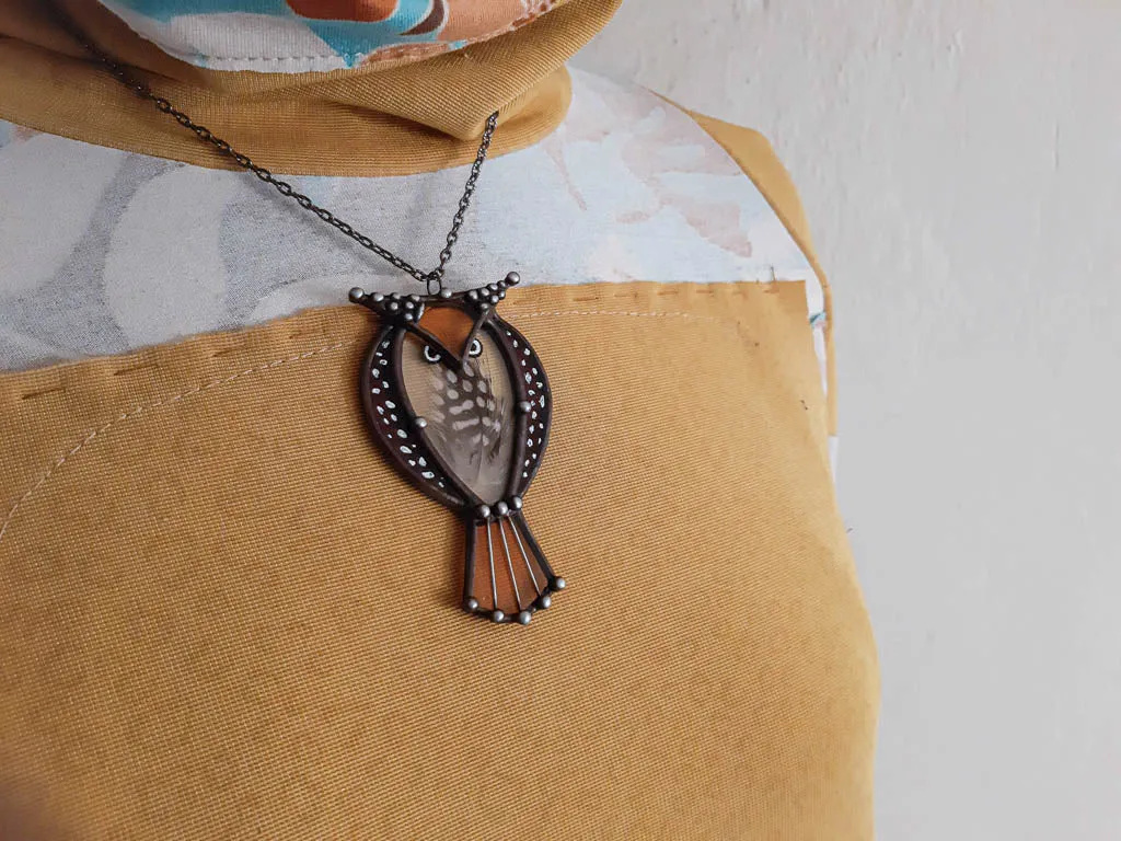 Owl necklace
