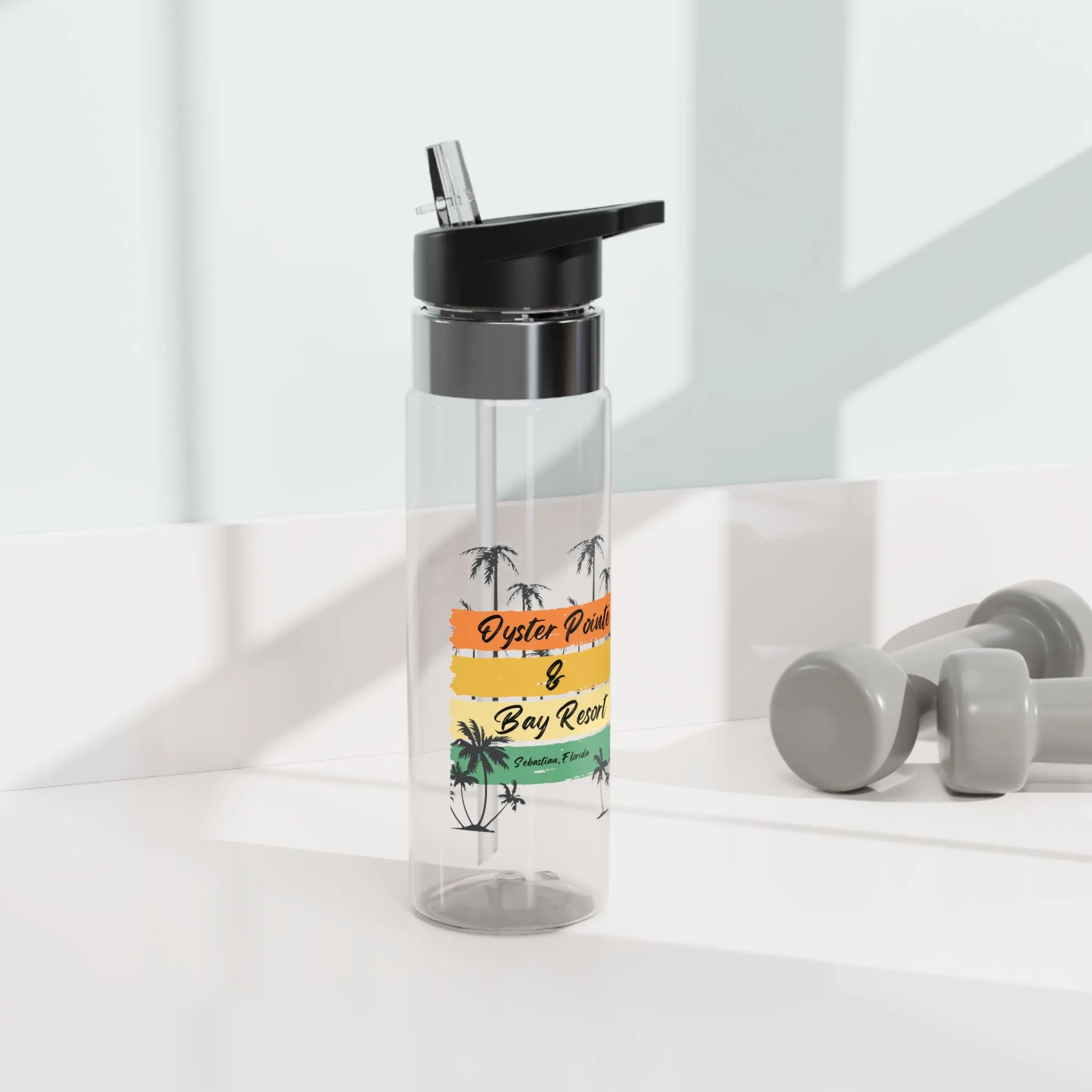 Oyster Pointe & Bay Sport Bottle, 20oz