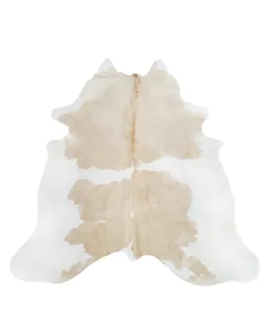 Palomino & White Cowhide Rug - L