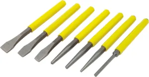 PERFORMANCE TOOL W750 7 Piece Chisel & Punch Set