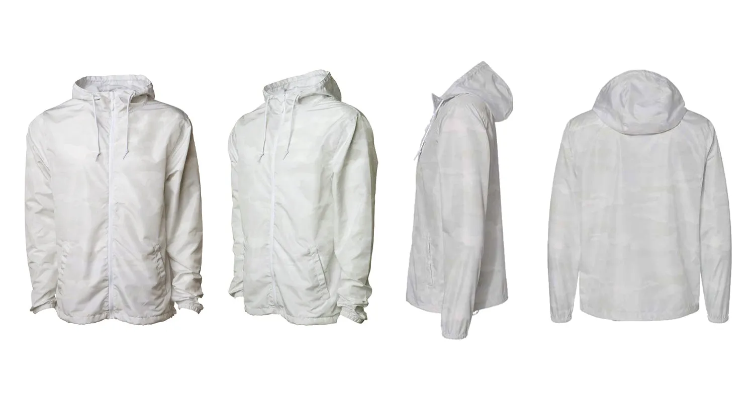 Phi Mu Delta Windbreaker Jacket - 2 Line Design