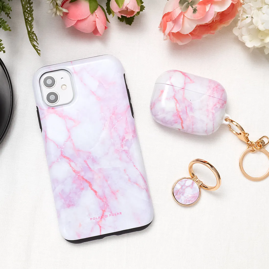 Pink White - iPhone 15 Pro Case