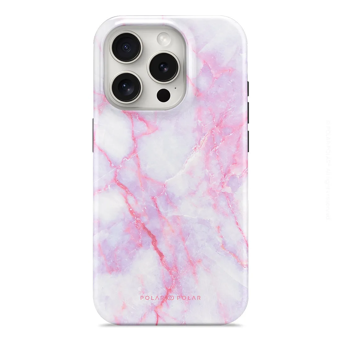 Pink White - iPhone 15 Pro Case