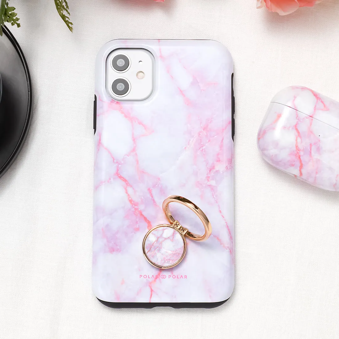 Pink White - iPhone 15 Pro Case