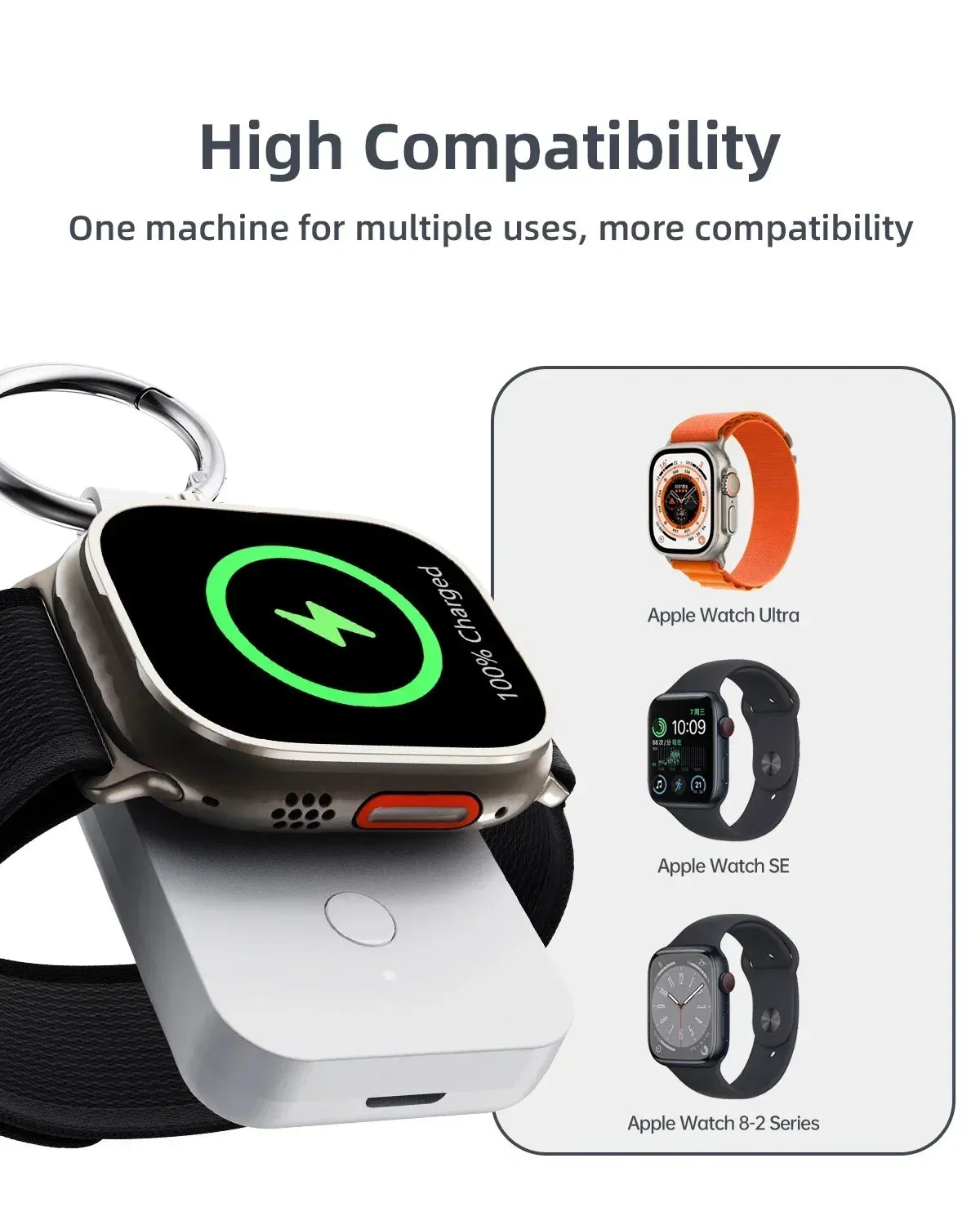 Portable Wireless Charger for Apple Watch