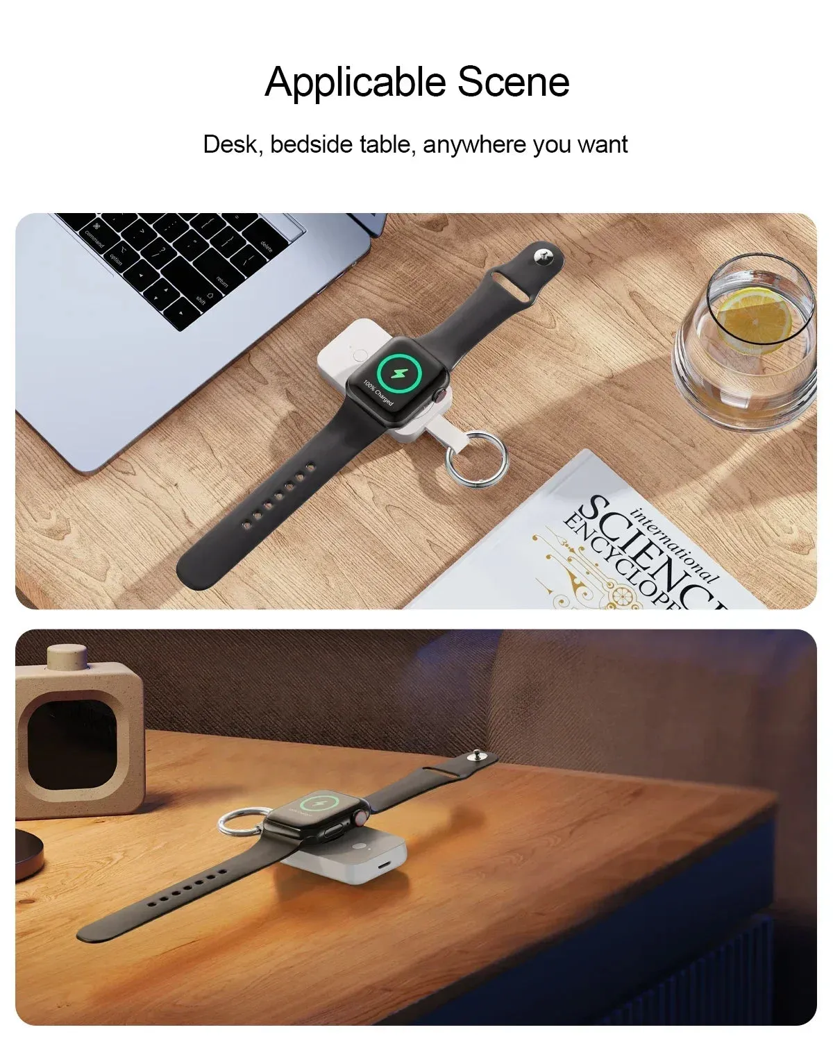 Portable Wireless Charger for Apple Watch