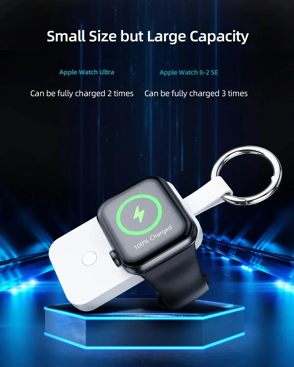 Portable Wireless Charger for Apple Watch