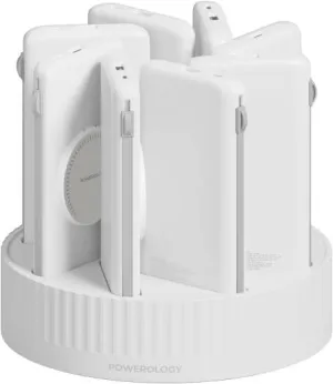Powerology 8 IN 1 10000mAh Powerbank Terminal