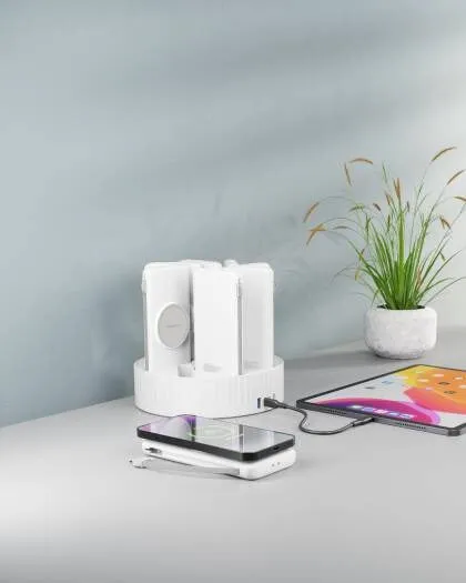 Powerology 8 IN 1 10000mAh Powerbank Terminal