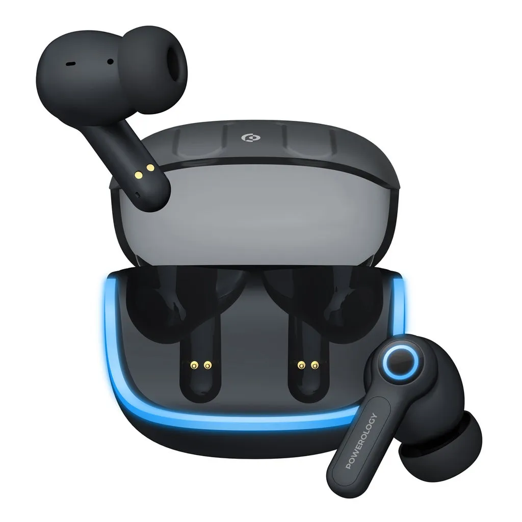 Powerology Quad ENC True- Wireless Buds